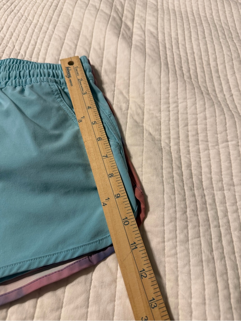 Columbia Sandy River Shorts | Lot-2 | Large | Blue & Pink Print Hiking Trail - Picture 6 of 7